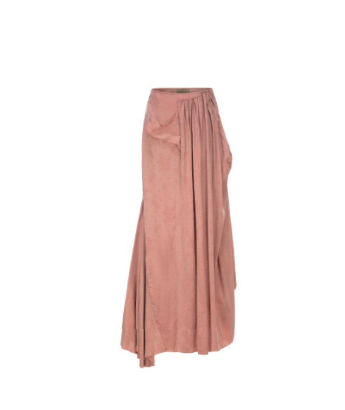 Lotus Root Pink Copper Ammonia Half Skirt