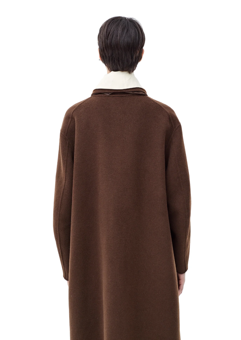 Double Faced Woolen Carvat Coat