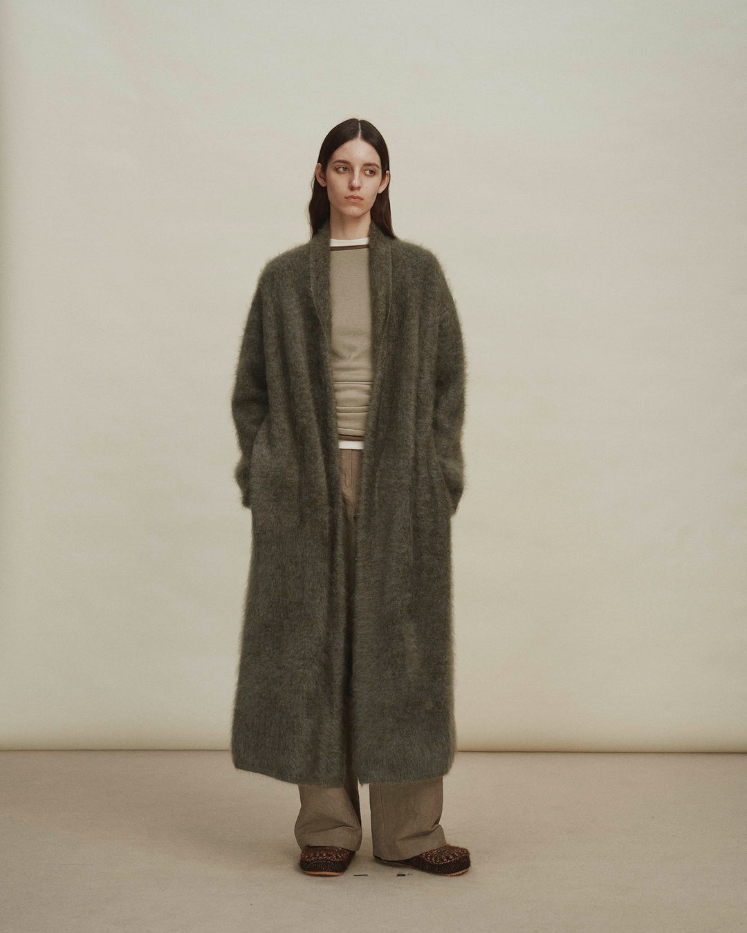 Cashmere Brushed Coat