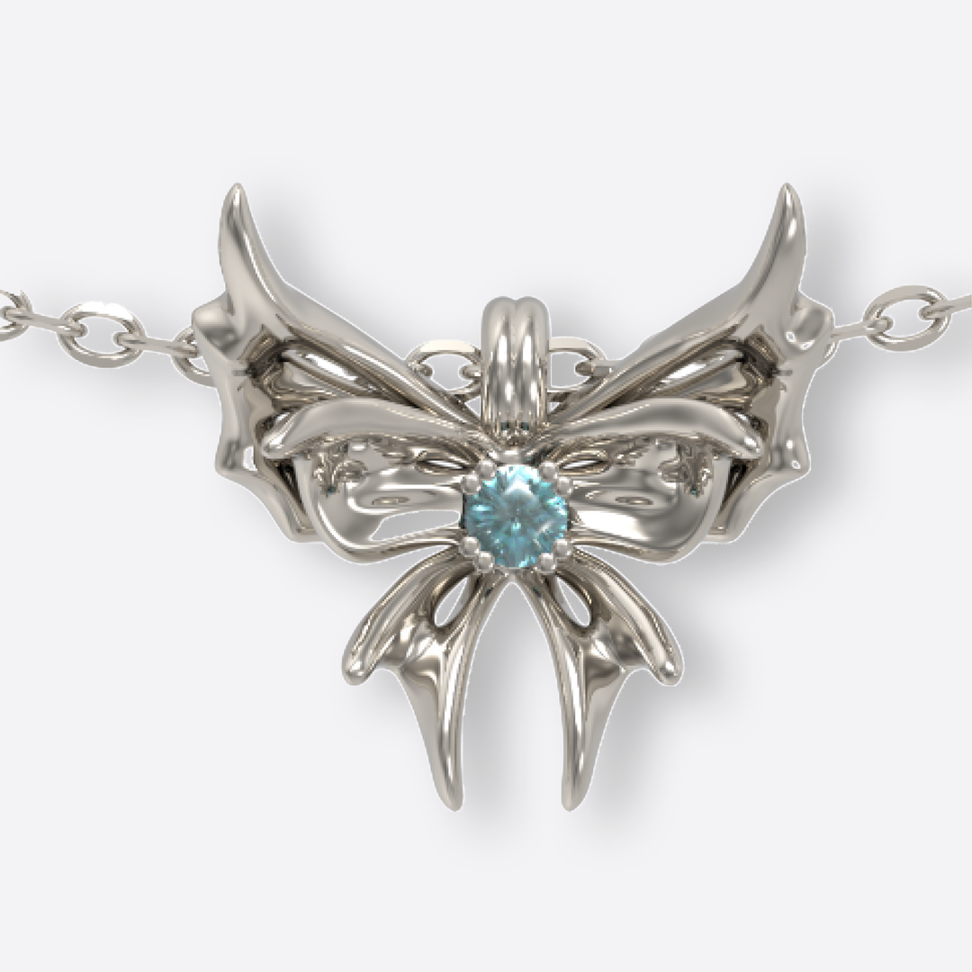 Chrysalid Butterfly Necklace