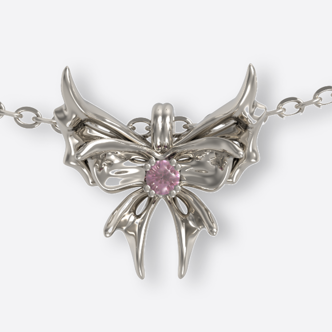 Chrysalid Butterfly Necklace