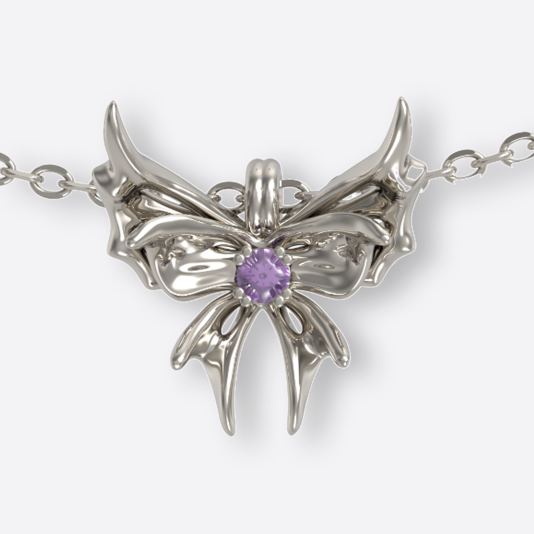 Chrysalid Butterfly Necklace