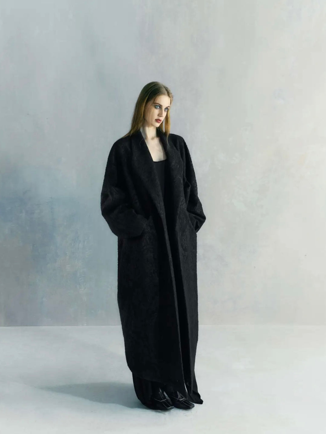 Wool Asymmetric Silhouette Coat