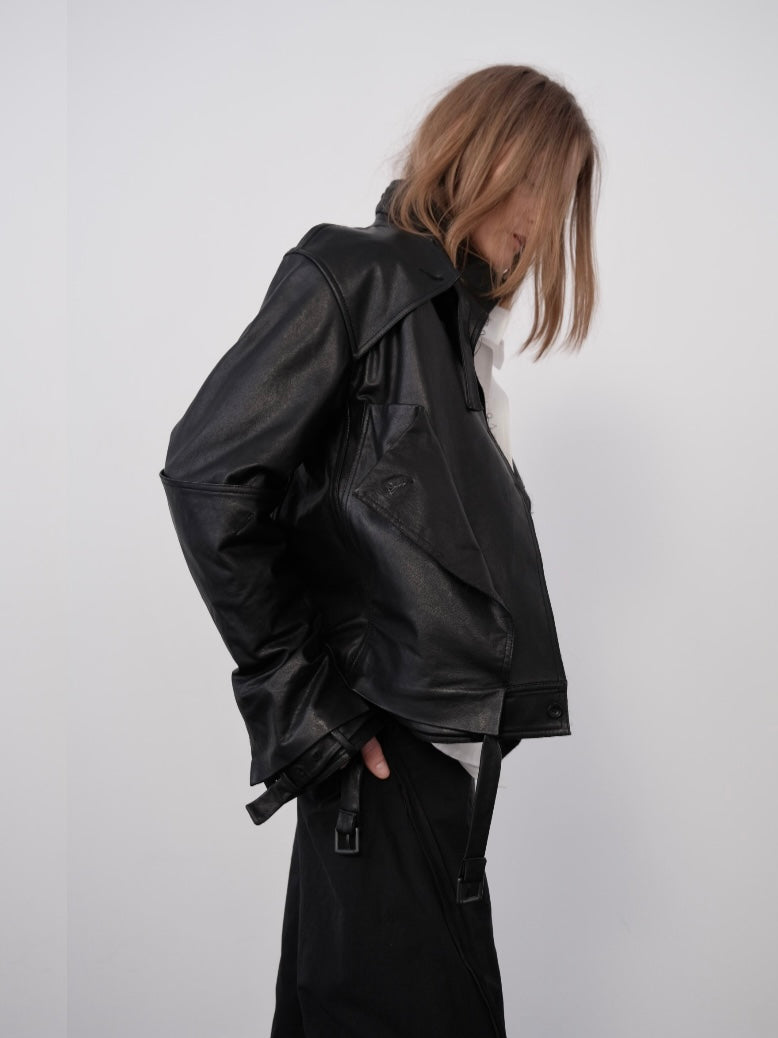 lamb leather jacket