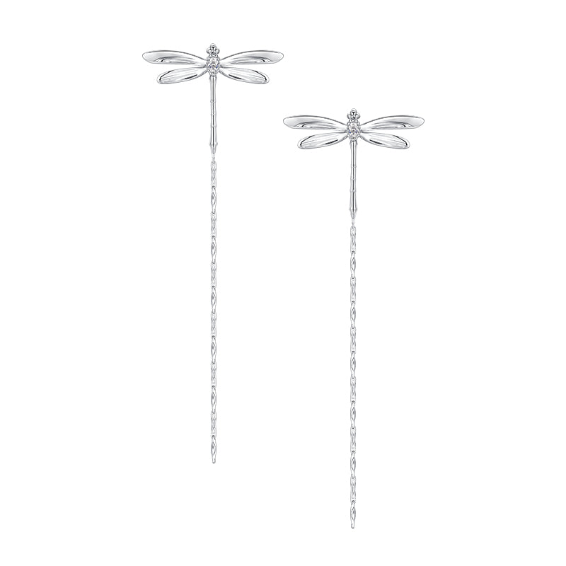 Dragonfly Tassel Earring